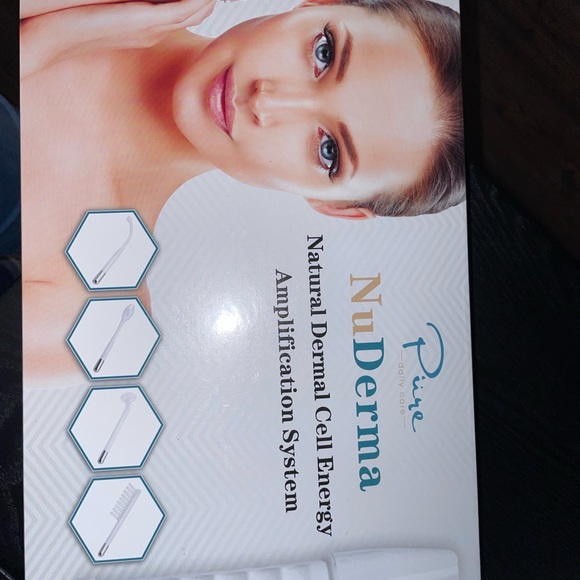 Like new, used once “nu derma” set. Retails brand new at $70. - Picture 2 of 3